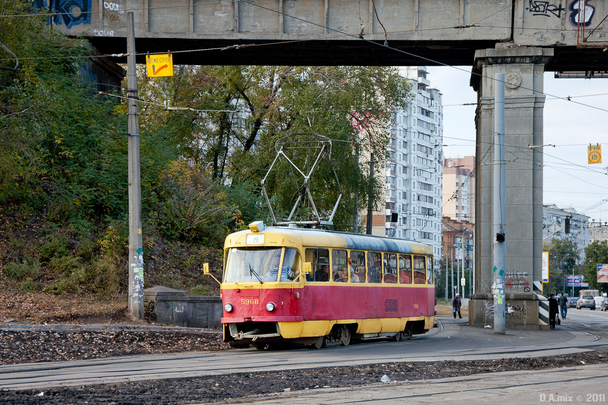 Киев, Tatra T3SU № 5968