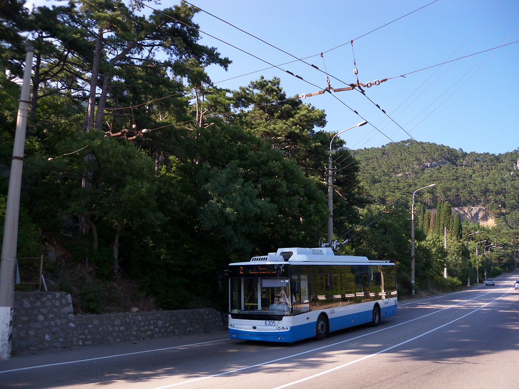 Trolleybus de Crimée, Bogdan T70110 N°. 6305