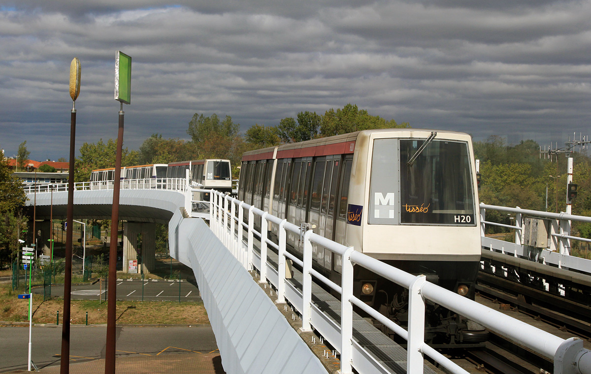 Toulouse, VAL 206 N°. H20; Toulouse — Metropolitain — line A
