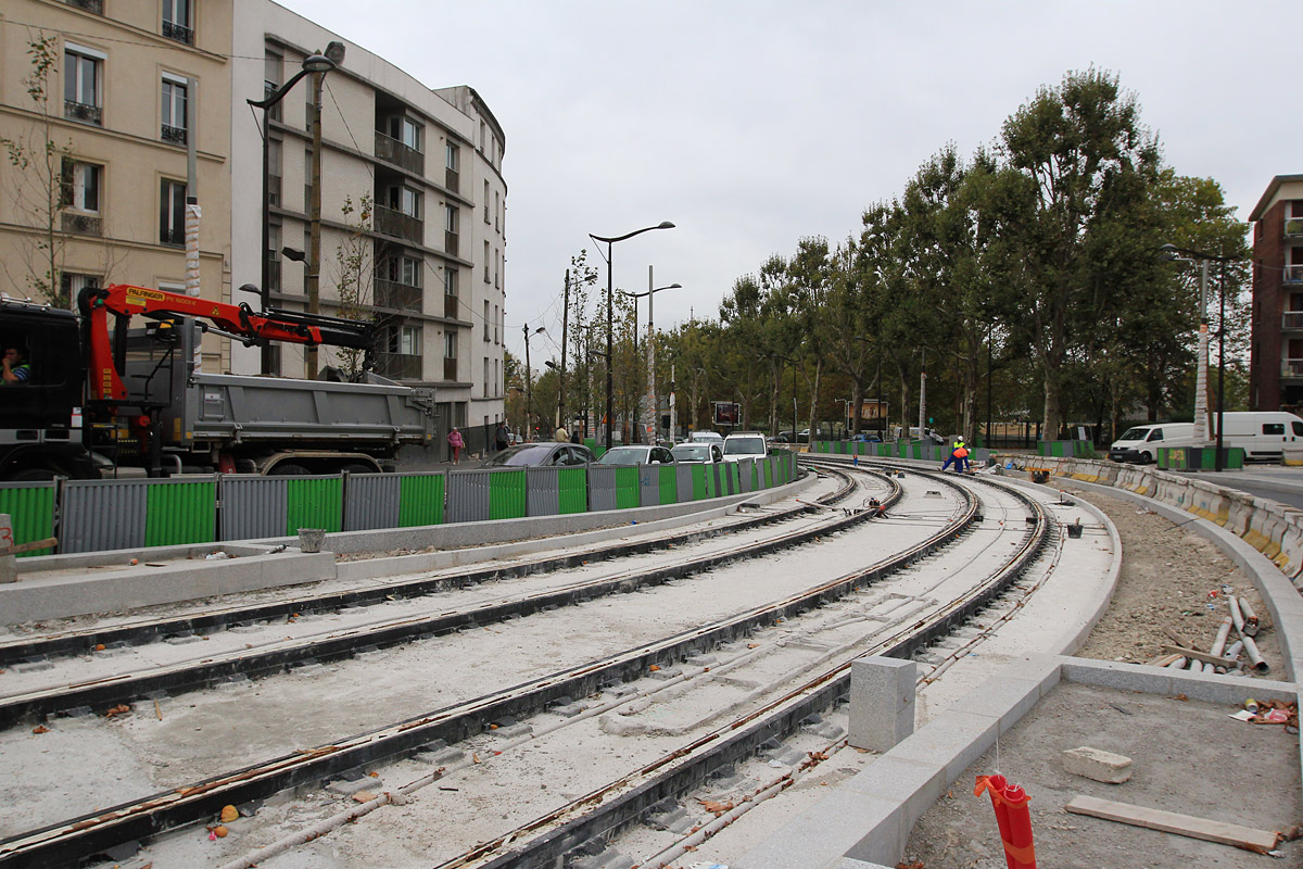 Suur-Pariisi (ml. Versailles ja Yvelines) — Construction of new tram lines