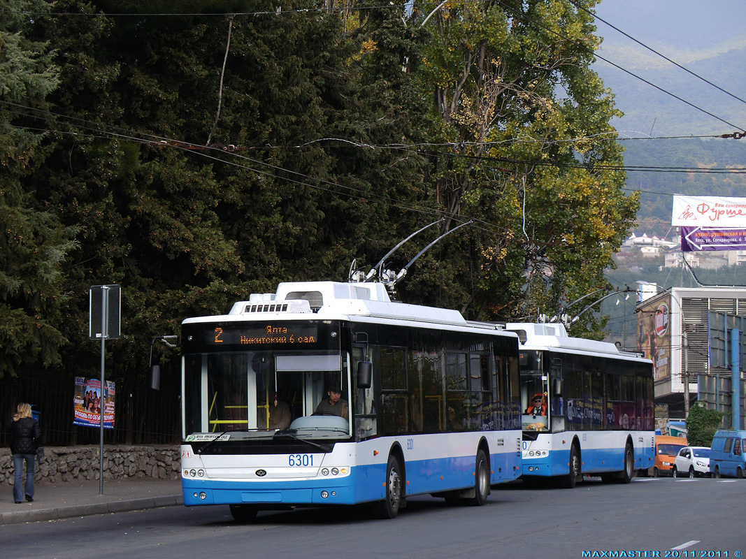 Крымский троллейбус, Богдан Т70110 № 6301