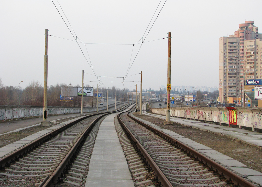 Kijów — Tramway lines: Rapid line # 2
