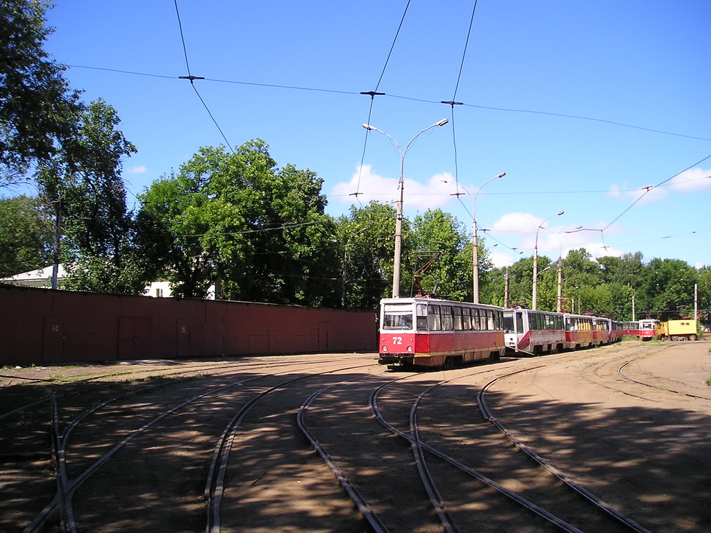 Ярославль, 71-605 (КТМ-5М3) № 72; Ярославль — Трамвайное депо № 3
