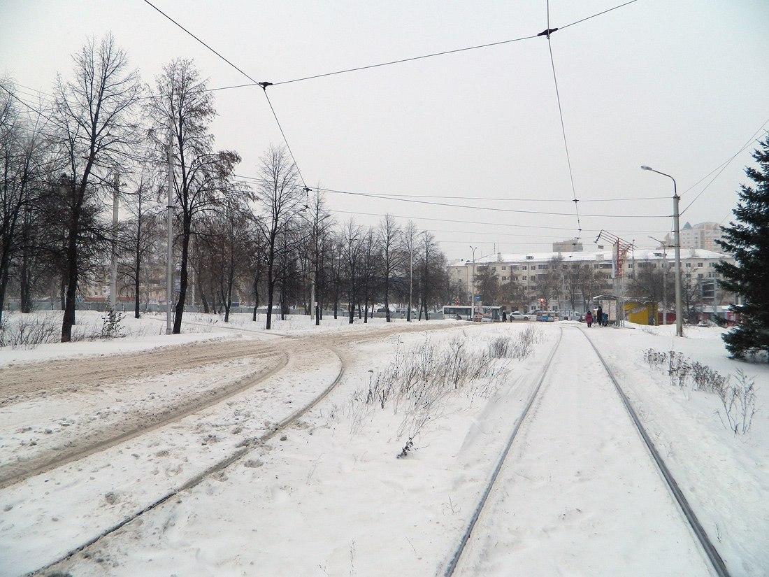 Ufa — Terminals and loops (tramway)