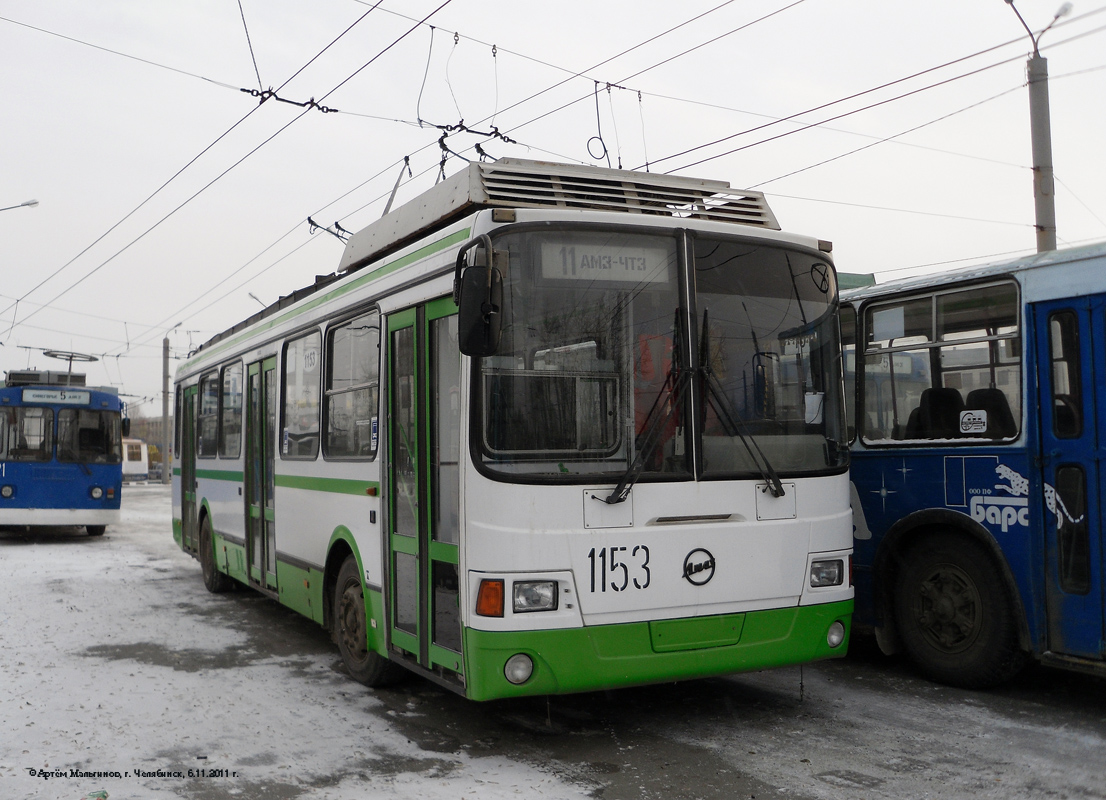 Chelyabinsk, LiAZ-5280 (VZTM) nr. 1153