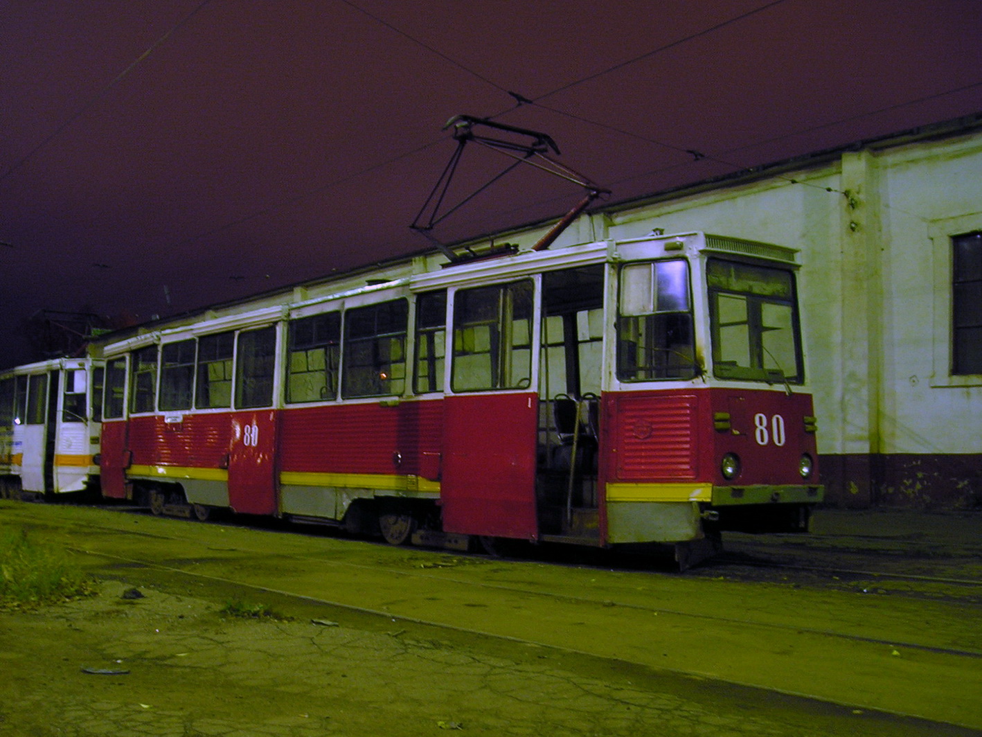 Ярославль, 71-605 (КТМ-5М3) № 80; Ярославль — Трамвайное депо № 3