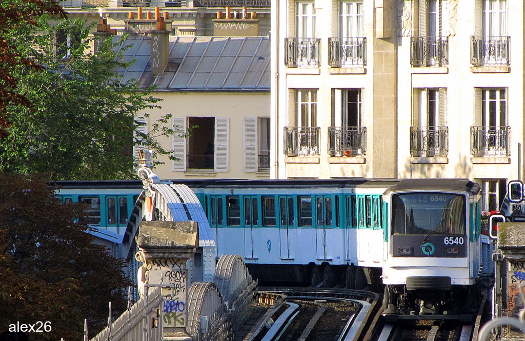 Париж -  Версаль -  Ивелин, Alstom MP 73 № 6540