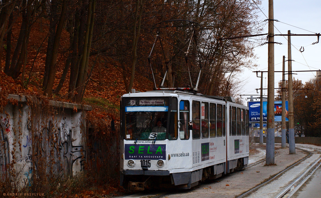 Lviv, Tatra KT4SU č. 1015