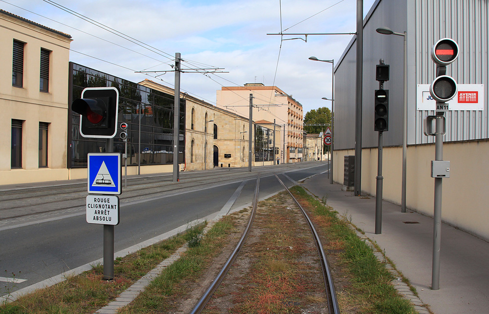 Бордо — Трамвайное депо Achard
