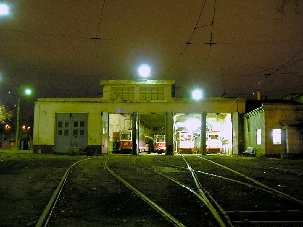 Yaroslavl, 71-605 (KTM-5M3) Nr 60; Yaroslavl, 71-605 (KTM-5M3) Nr 94; Yaroslavl, 71-605 (KTM-5M3) Nr 88; Yaroslavl, 71-605 (KTM-5M3) Nr 6; Yaroslavl — Closed tram depot # 3