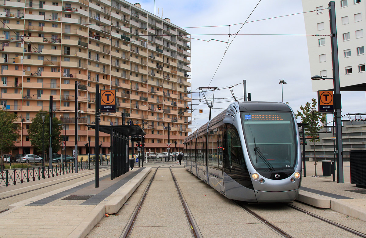 Toulouse, Alstom Citadis 302 č. 5001