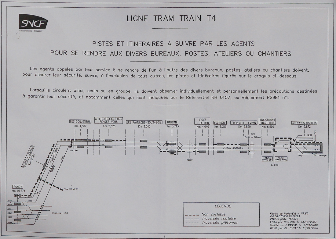 Paris - Versailles - Yvelines — Maps (tram); Paris - Versailles - Yvelines — Tram line T4