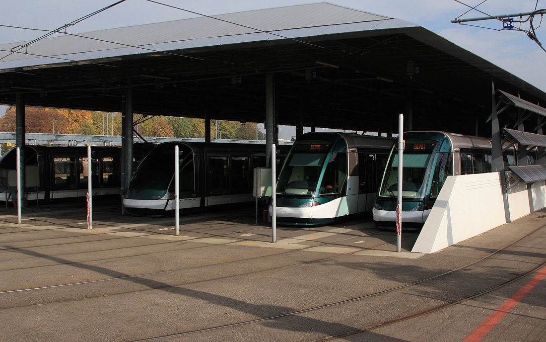 Strassburg — Tramway depot Kibitzenau