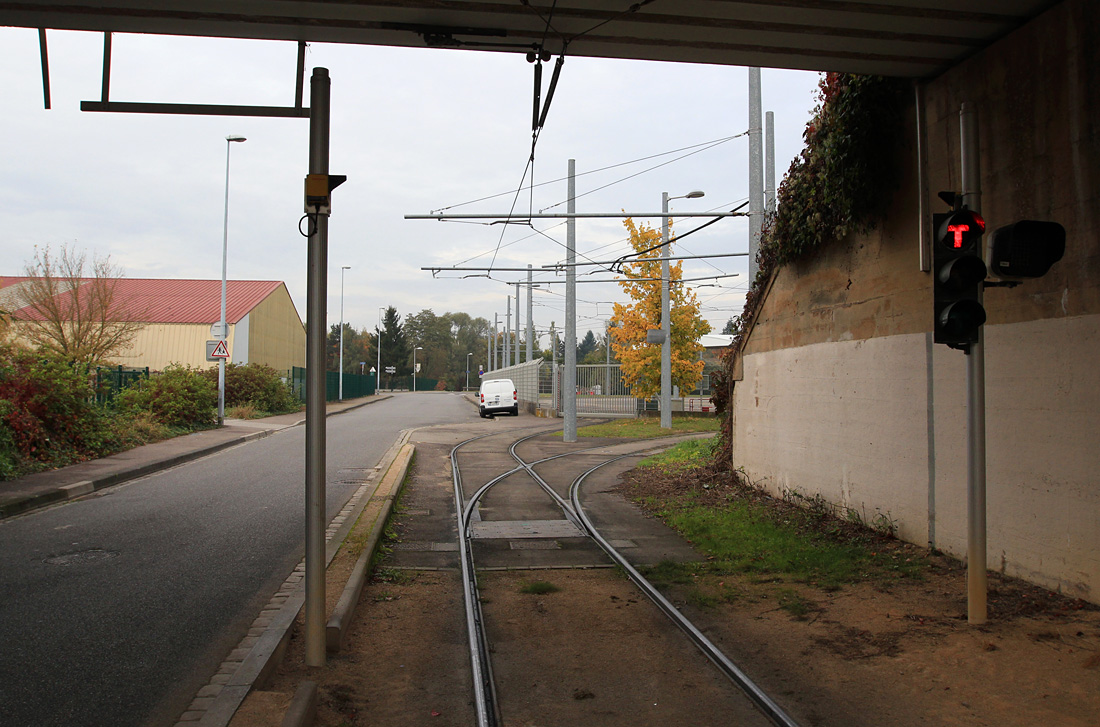 Страсбург — Трамвайное депо Elsau