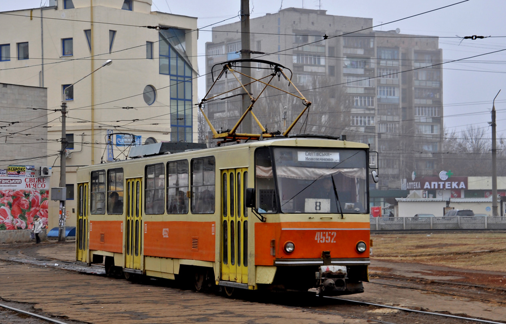 Харьков, Tatra T6B5SU № 4552