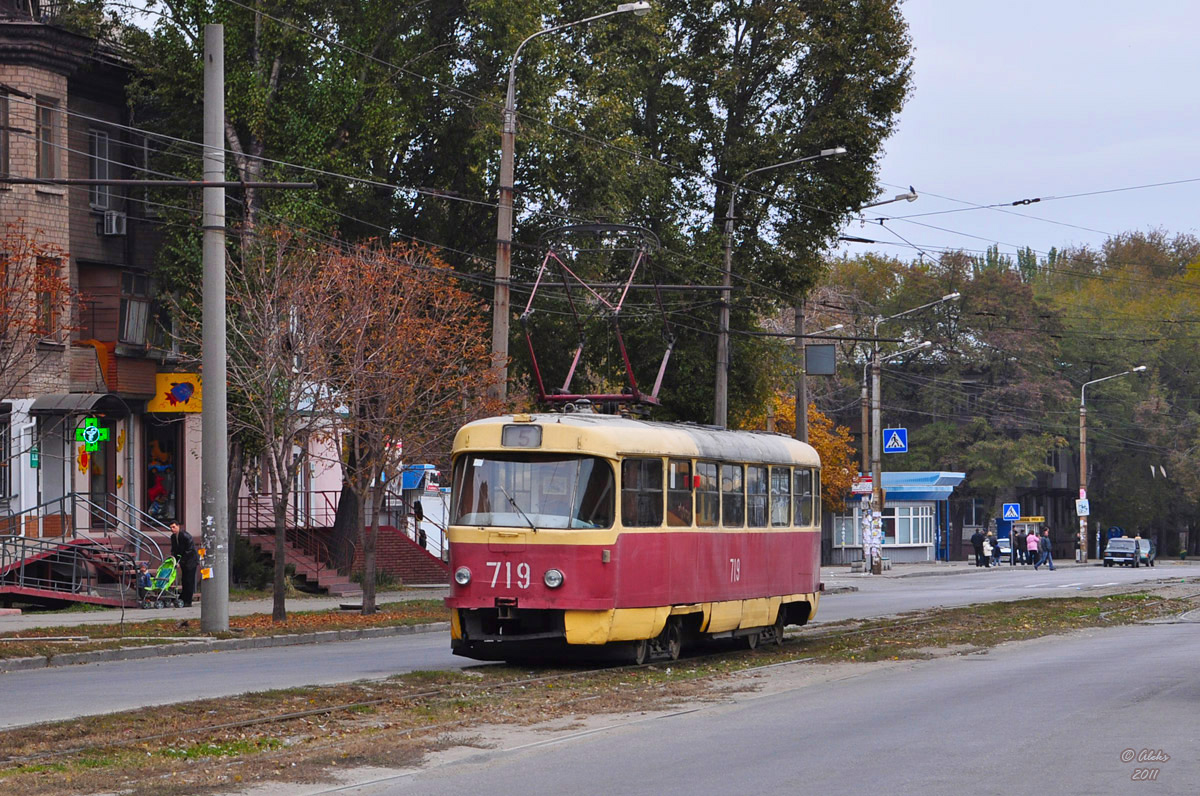 Záporoží, Tatra T3SU (2-door) č. 719