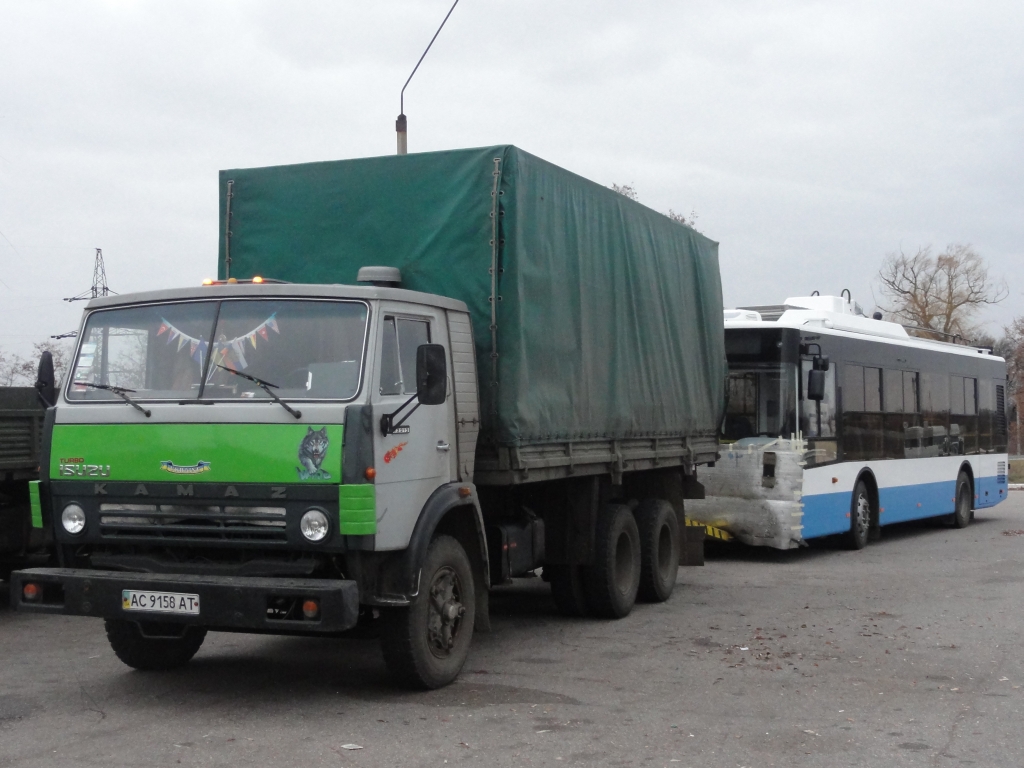 Крымский троллейбус — Транспортировка новых троллейбусов Богдан