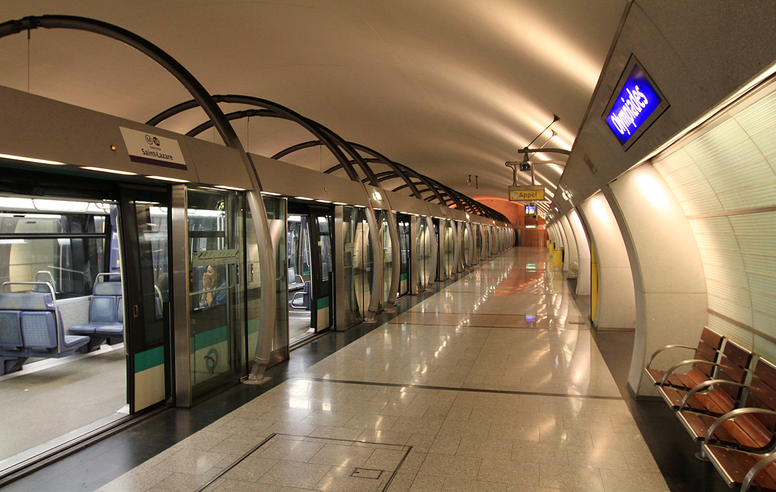 Paris Métro station Cité Cité is a metro station on Line 4. Flickr