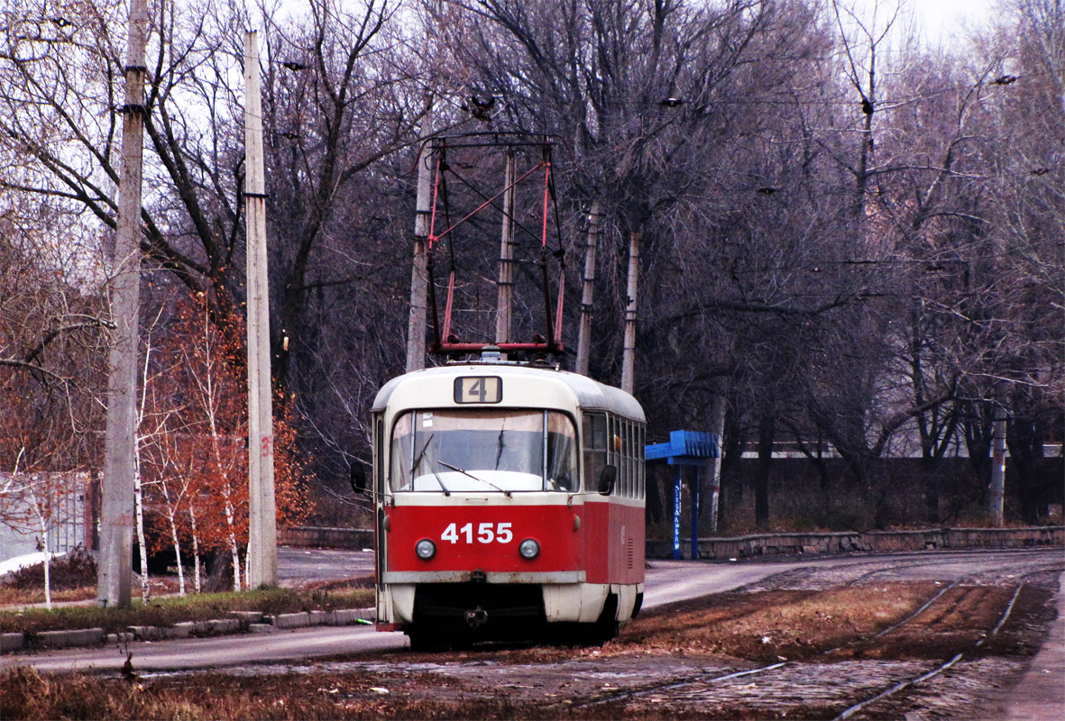 Donetsk, Tatra T3R.P № 4155