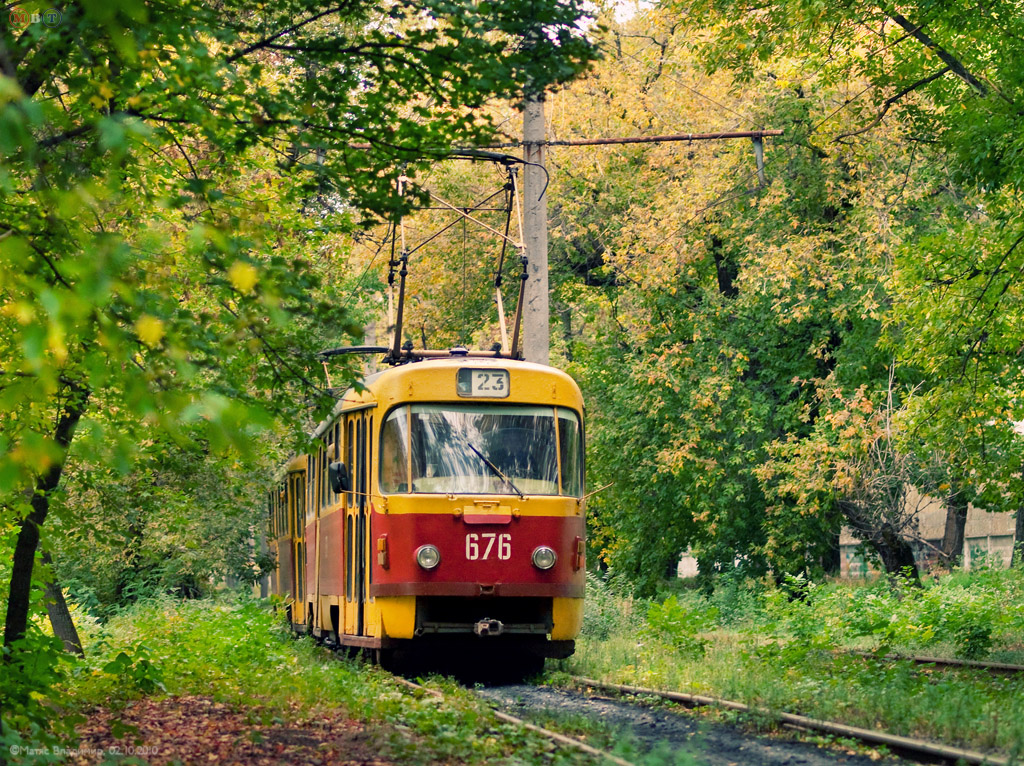 Харків, Tatra T3SU № 676