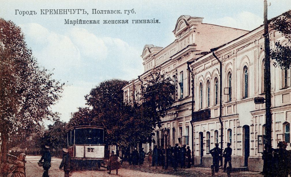 Kremenchuk, 2-axle motor car # 27; Kremenchuk — Historical photos — Electric tramway (1899-1922)