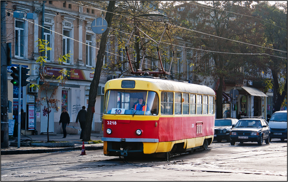 Одесса, Tatra T3SU № 3218