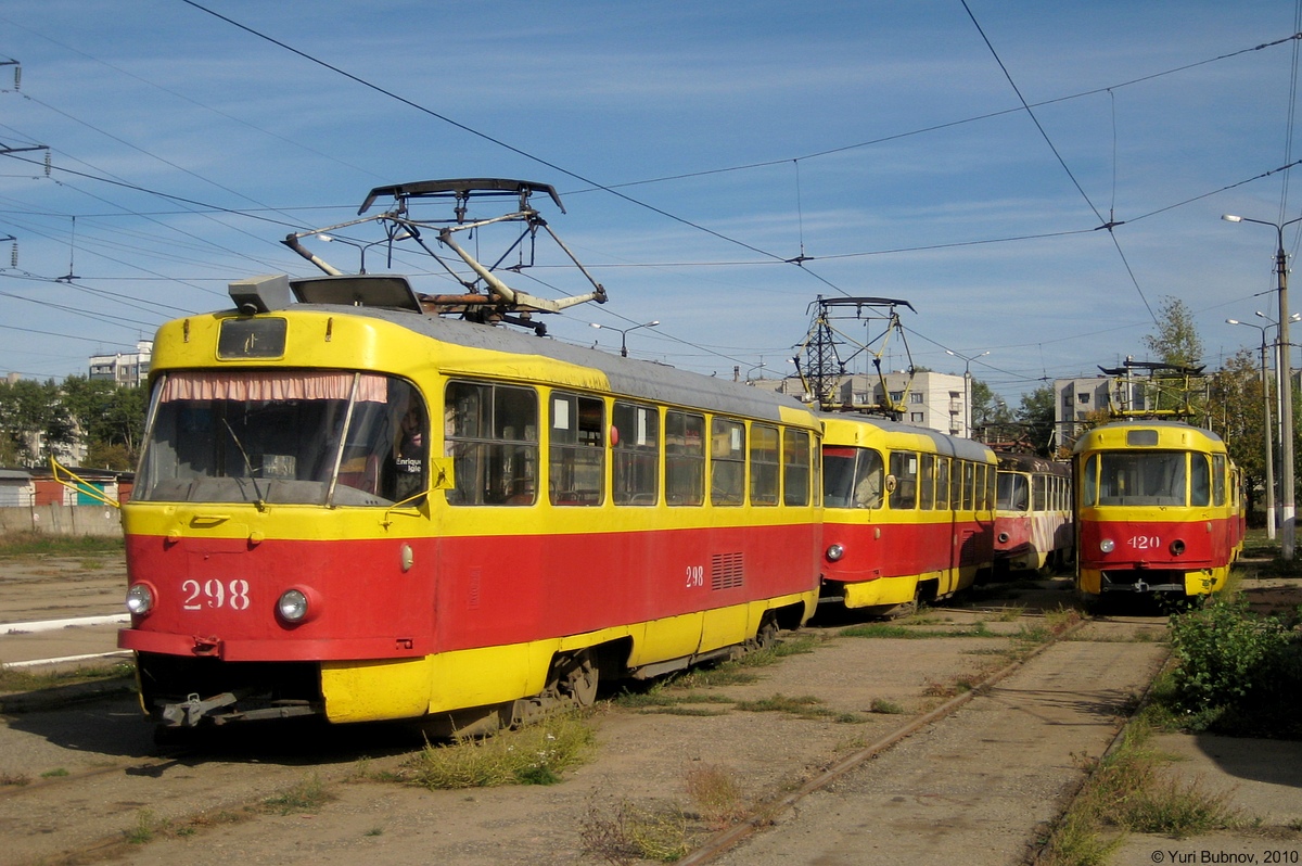 Kursk, Tatra T3SU # 298; Kursk, Tatra T3SU (2-door) # 420