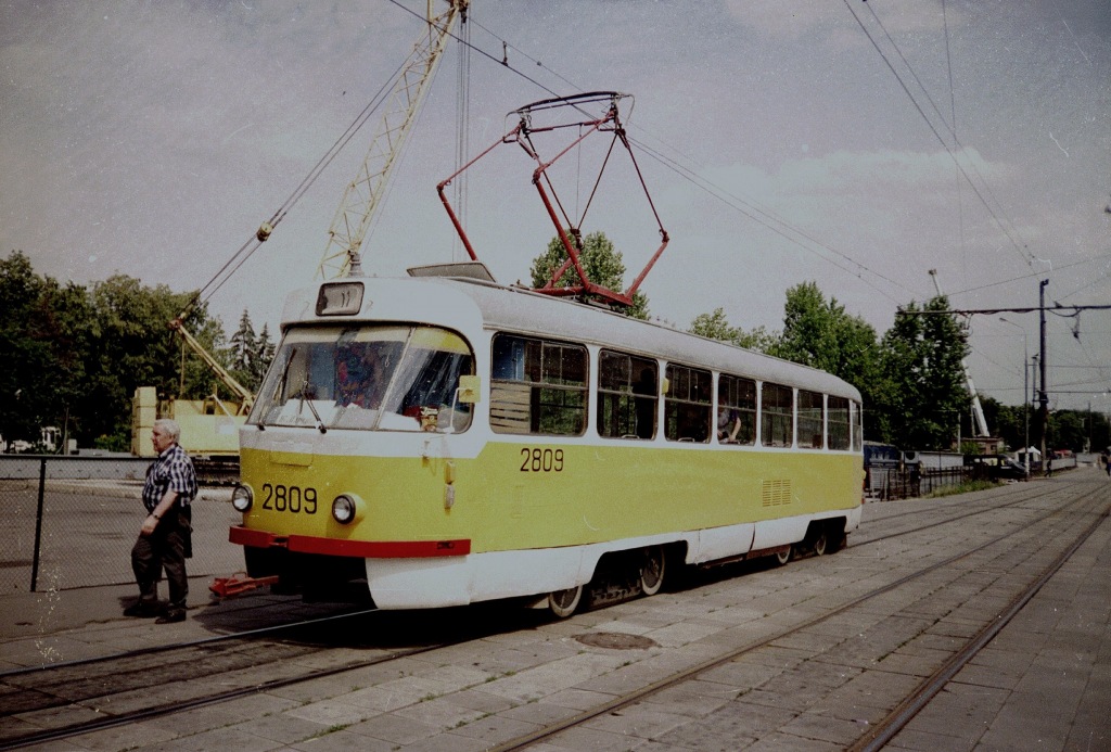Moskwa, Tatra T3SU Nr 2809