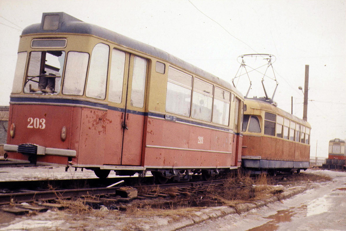 Wołżski, Gotha B2-62 Nr 203; Wołżski — Tram Depot