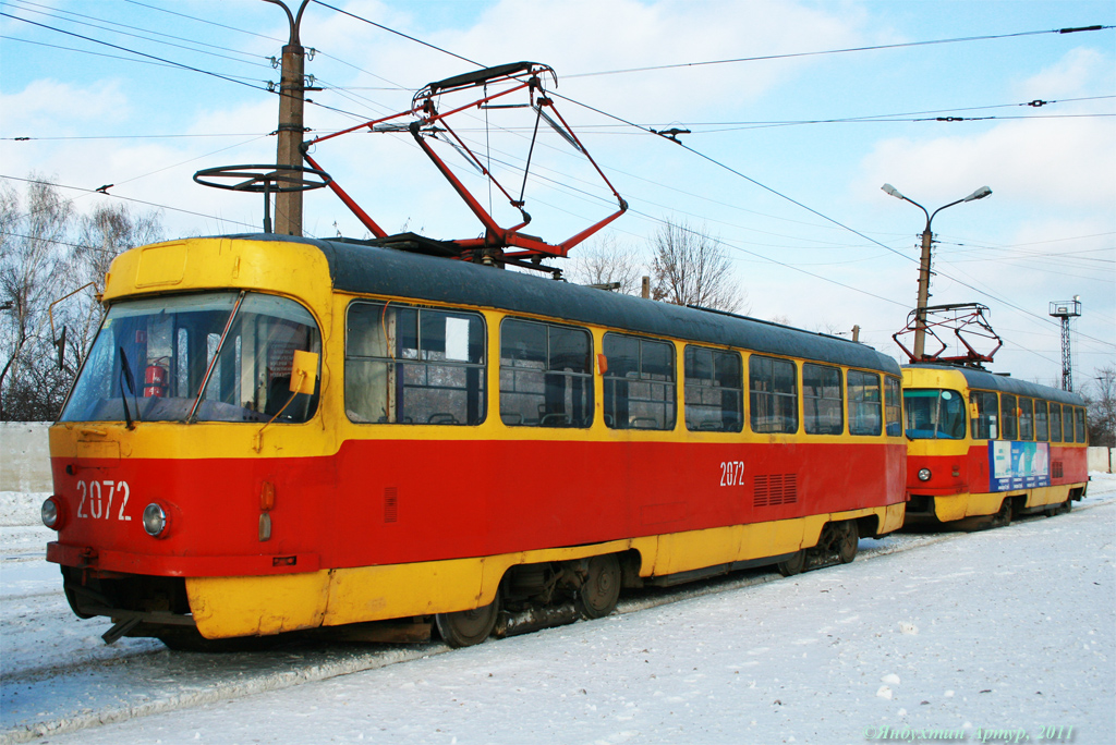 Уфа, Tatra T3SU № 2072