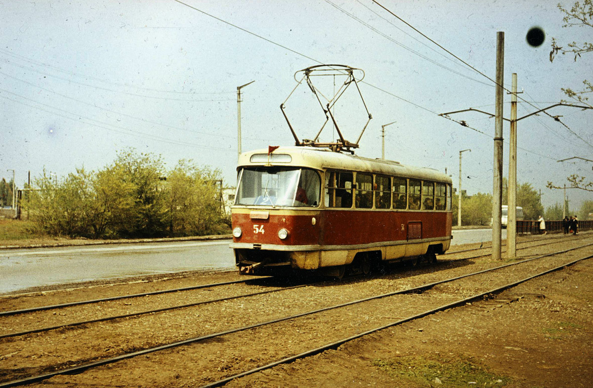 Волзький, Tatra T3SU (двухдверная) № 54