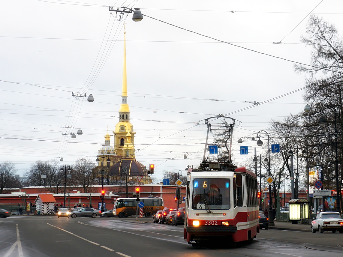 Санкт-Петербург, 71-134А (ЛМ-99АВ) № 3302