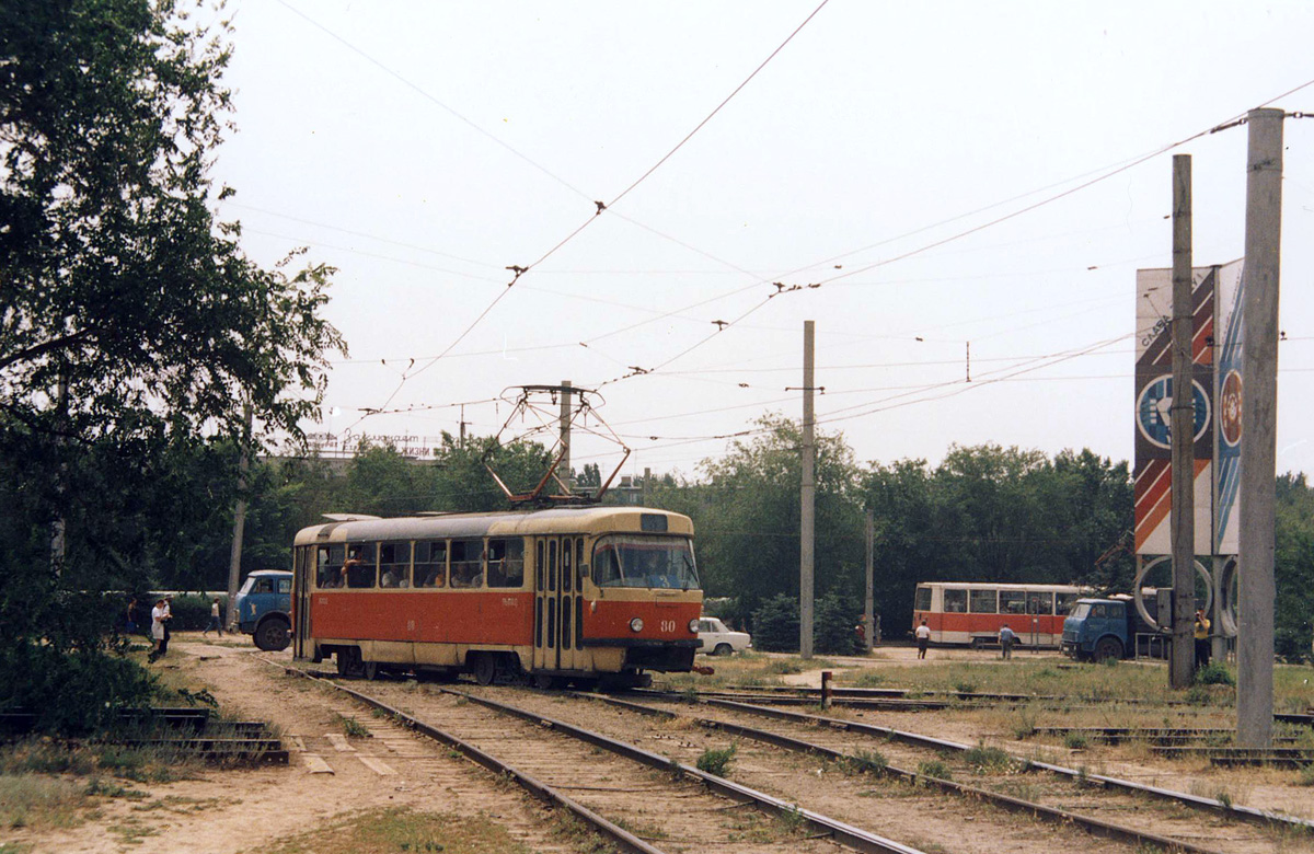 Волзький, Tatra T3SU (двухдверная) № 80