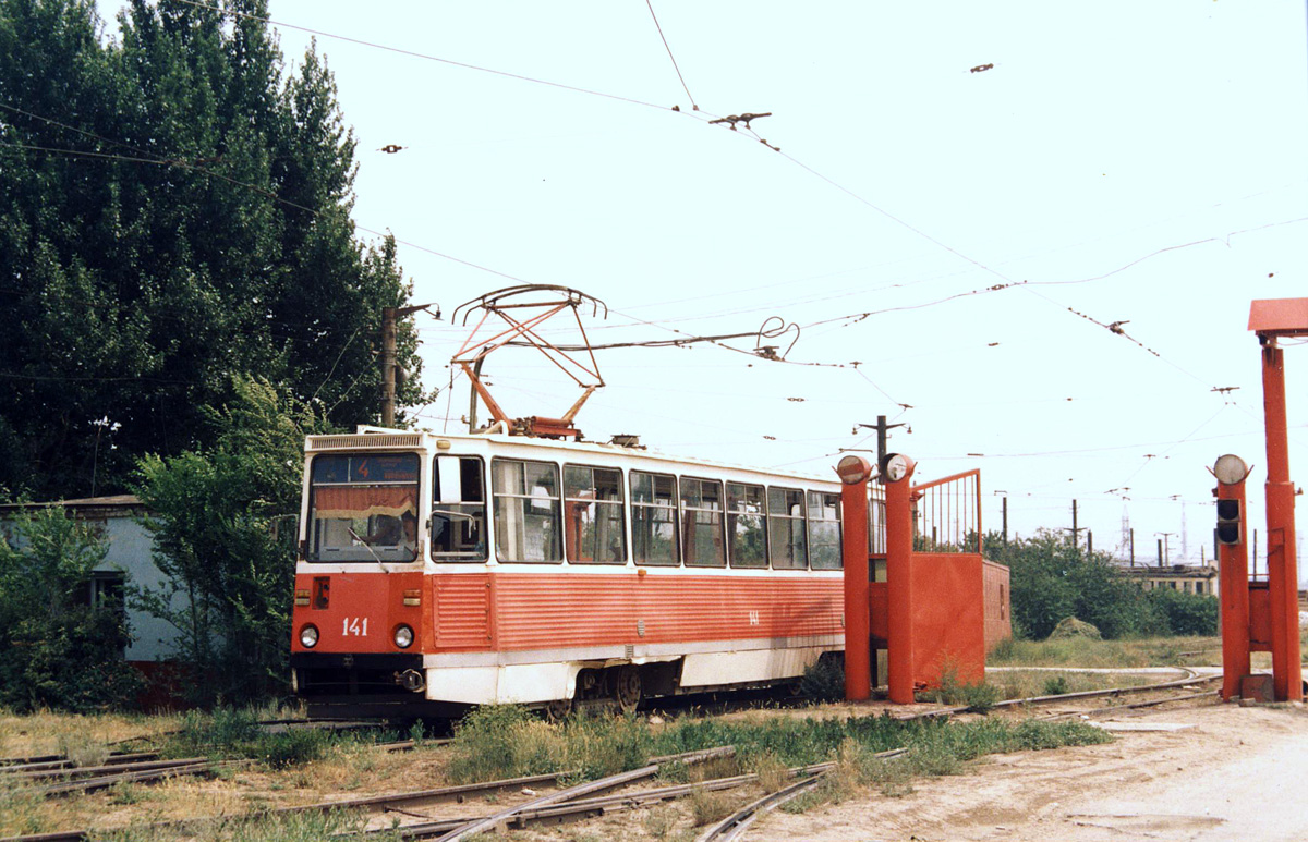 Volzhsky, 71-605 (KTM-5M3) # 141; Volzhsky — Tram Depot