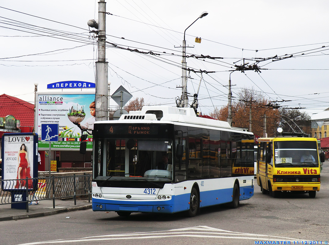 Troleibuzul din Crimeea, Bogdan T70110 nr. 4312