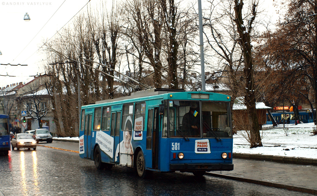 Lviv, Škoda 14Tr11/6 č. 581