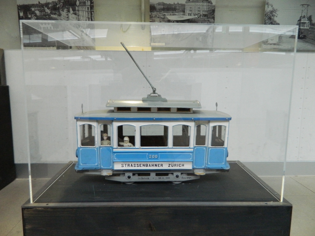 Modelling; Curych — Tram-Museum Zürich
