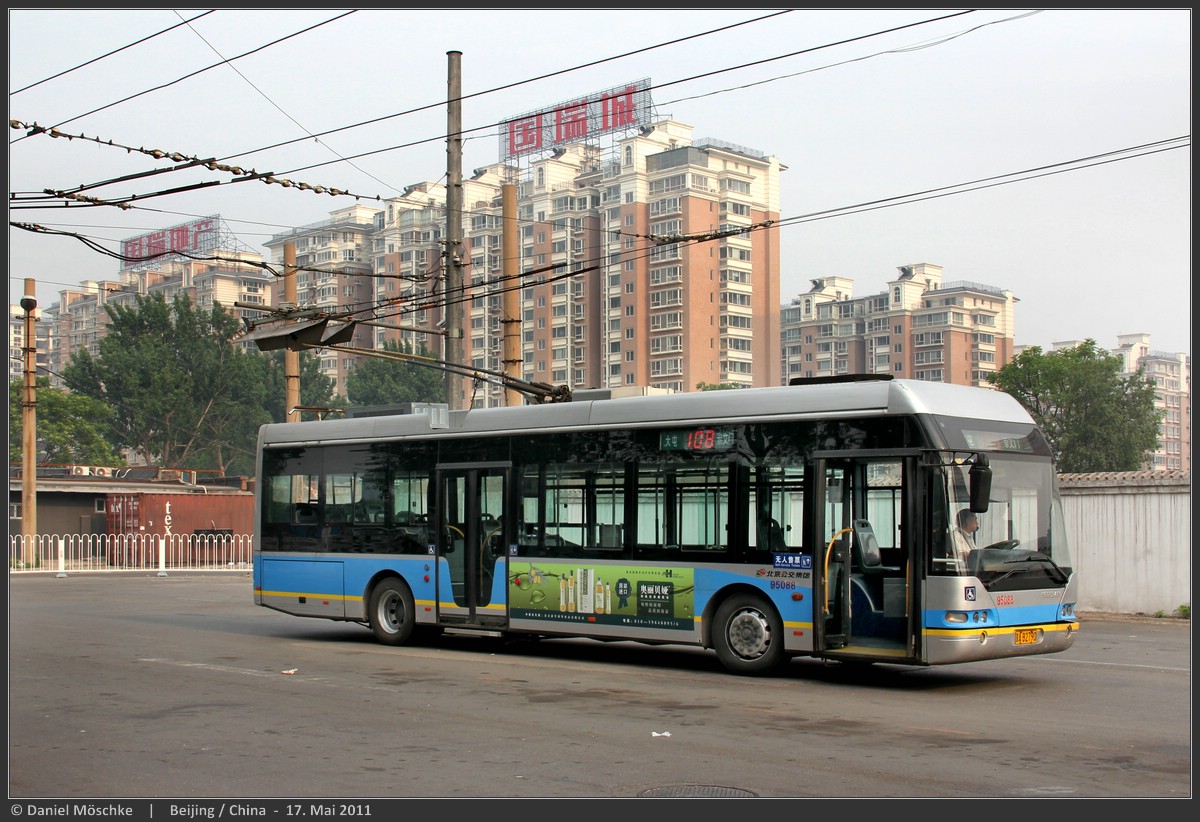 Пекин, Huayu BJD-WG120N № 95088; Пекин — Конечные станции и разворотные кольца
