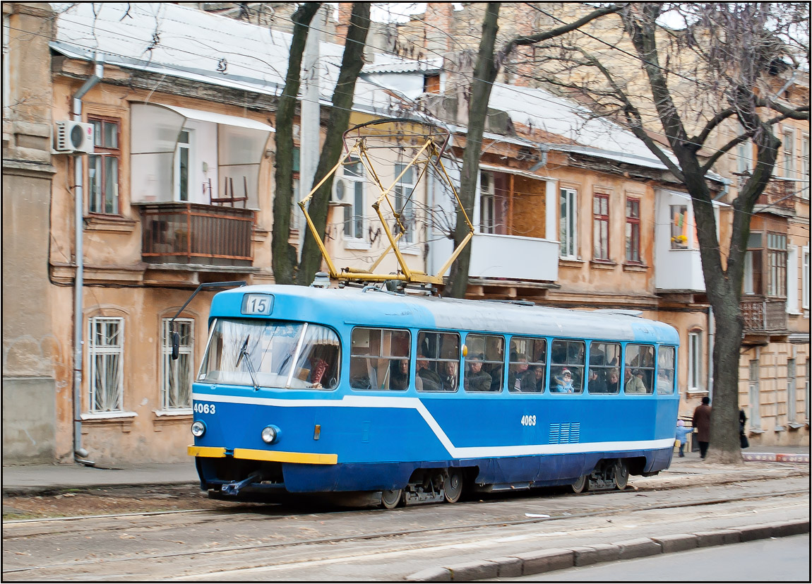Odesa, Tatra T3R.P № 4063
