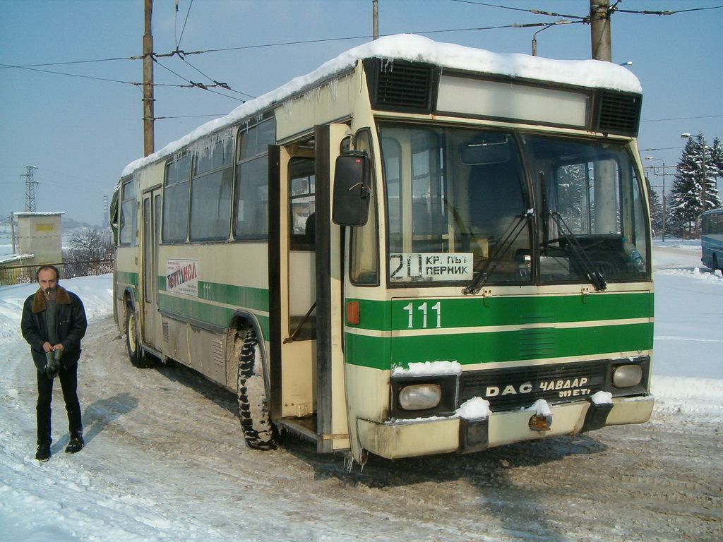 Pernik, DAC-Chavdar 317ETR — 111; Pernik — DAC-Chavdar trolleybuses