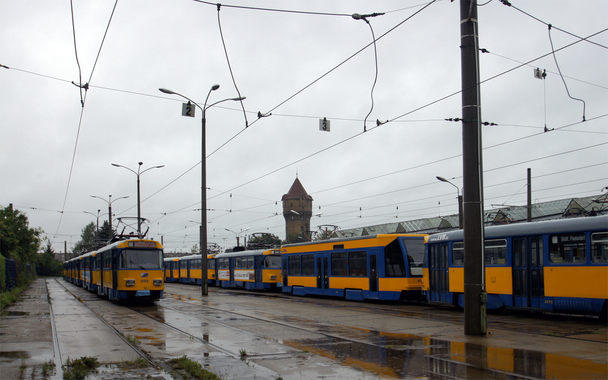 Лейпциг — Трамвайные линии и инфраструктура