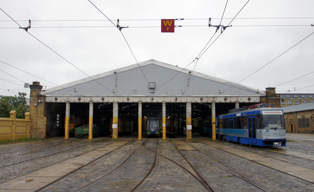 Leipzig — Tram lines and infrastructure • Straßenbahnstrecken und Infrastruktur