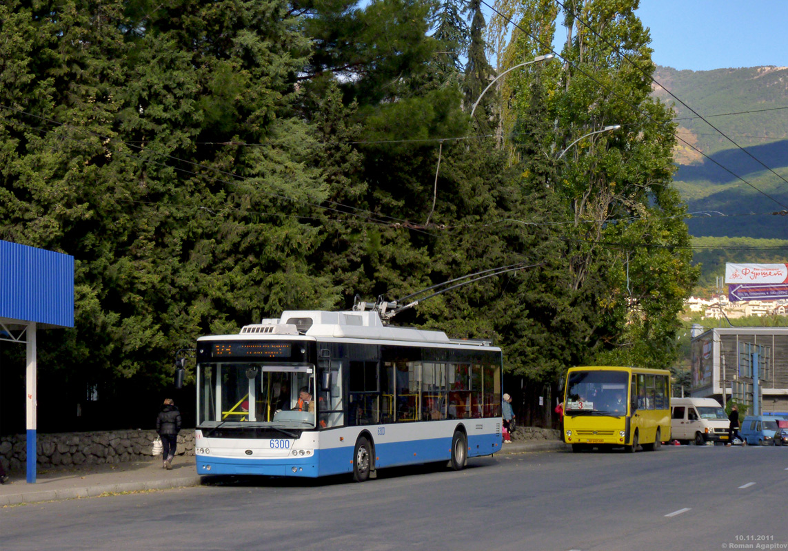 Crimean trolleybus, Bogdan T70110 № 6300
