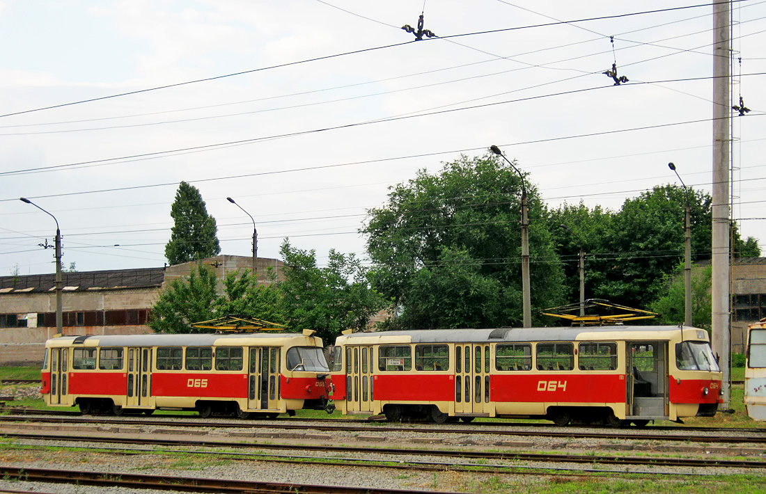 Кривой Рог, Tatra T3R.P № 064; Кривой Рог, Tatra T3R.P № 065