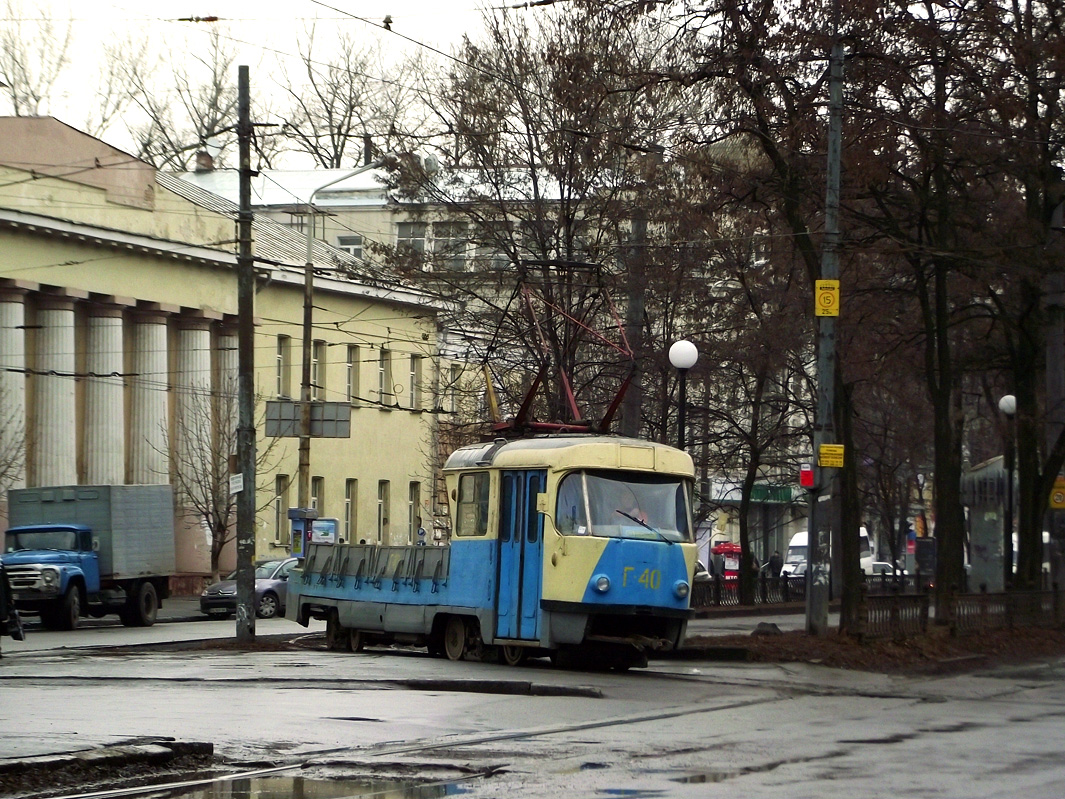 Дняпро, Tatra T3SU (двухдверная) № Г-40