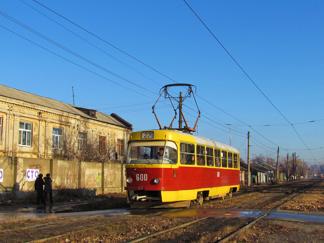 Харьков, Tatra T3SU № 600