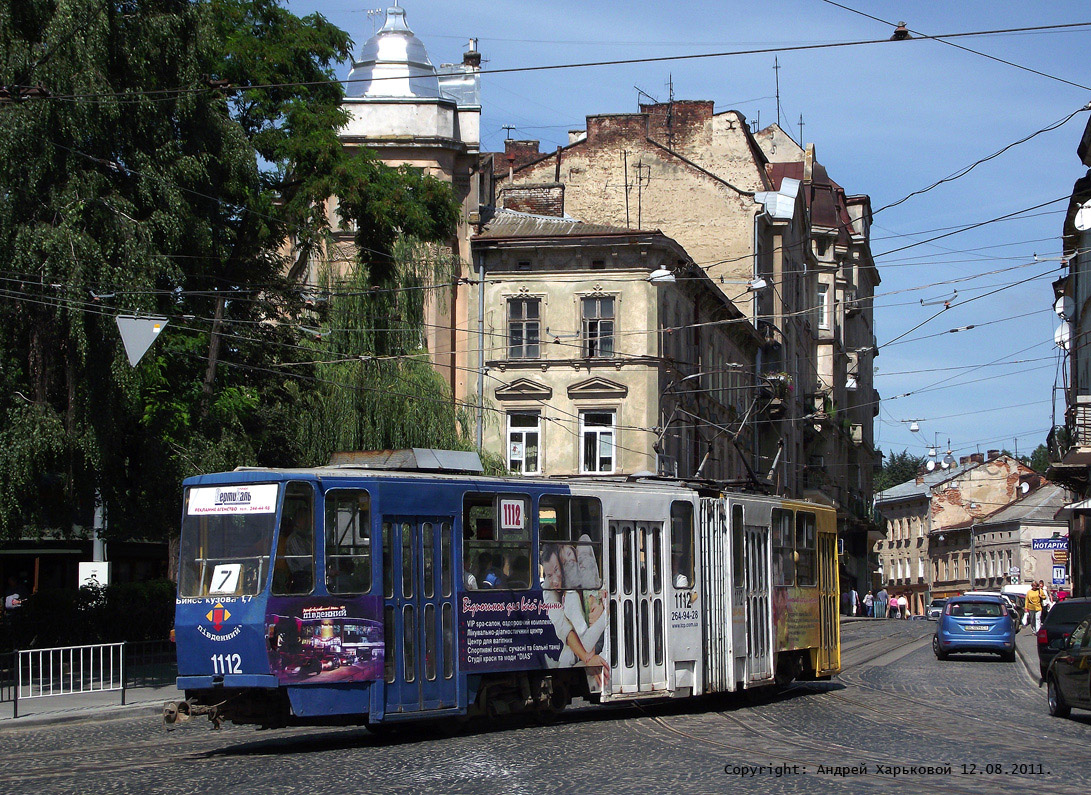 Lviv, Tatra KT4SU č. 1112