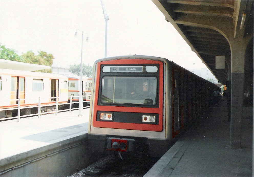 Ateena — Metro — 1st line; Ateena — Metro — vehicles: MAN Siemens (8th batch)
