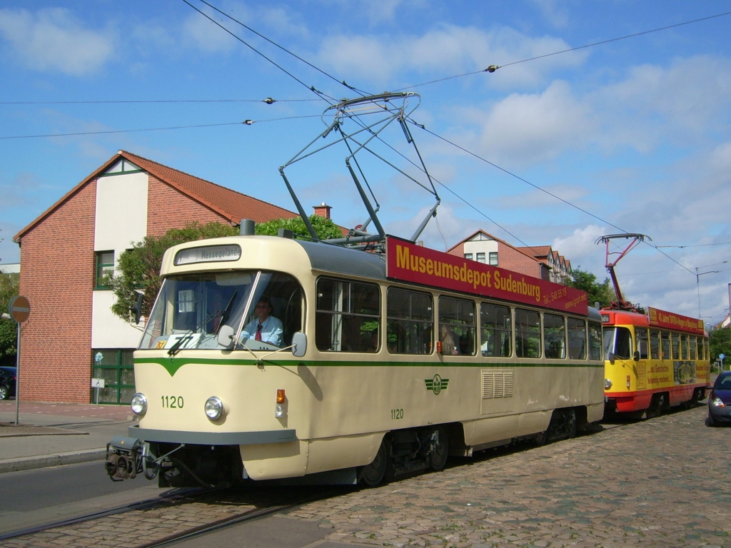 Magdeburg, Tatra T4D Nr. 1120