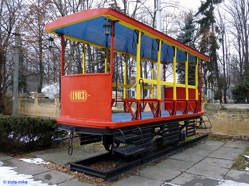 Pjatigorsk, 2-axle trailer car Nr. 1903